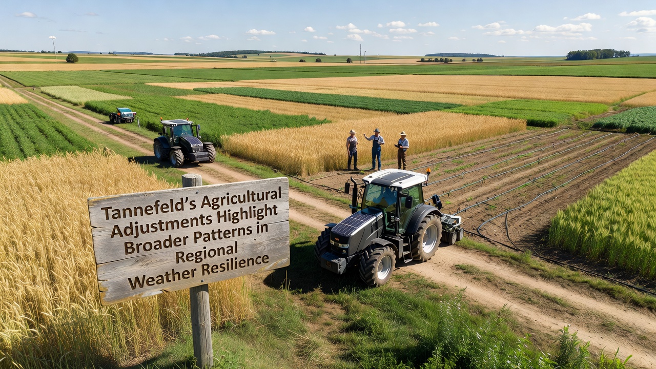 Tannefeld's Agricultural Adjustments Highlight Broader Patterns in Regional Weather Resilience